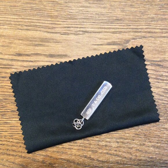 TIFFANY 1837 Bar 925 Silver _ Keychain - Picture 5 of 5